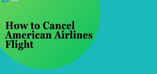 how to cancel american airlines flight