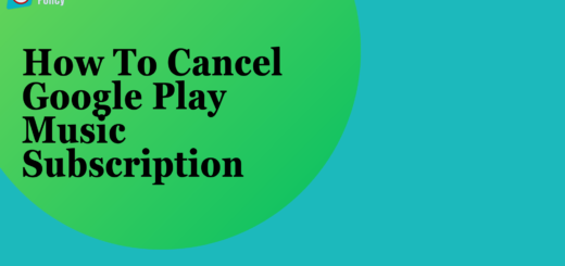 Cancel Google Play Music Subscription