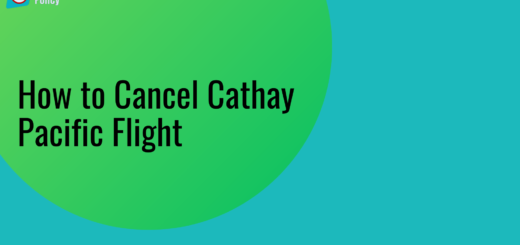 Cancel Cathay Pacific Flight