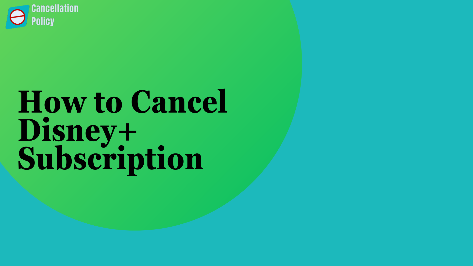 How to Cancel Disney Plus Subscription